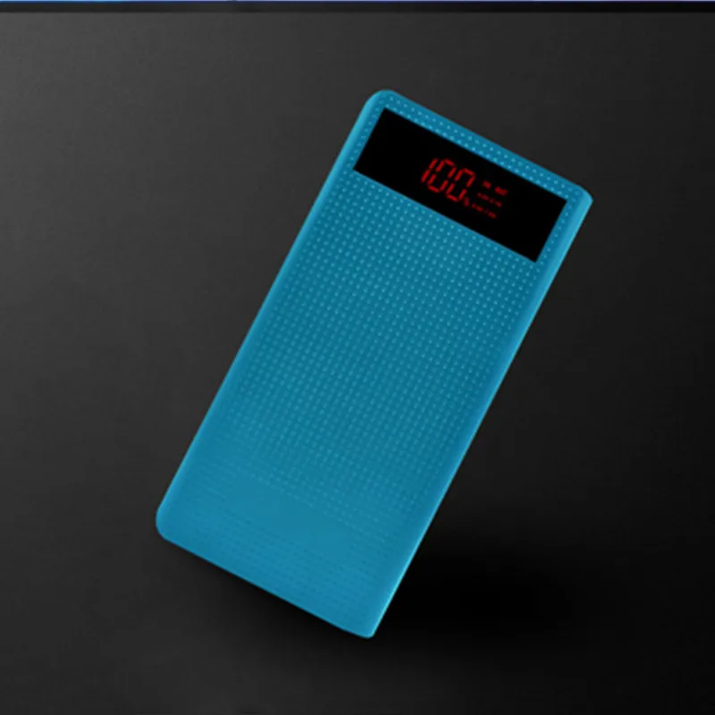 Внешний аккумулятор 20000 мАч для Xiaomi Mi 2 LDD внешний аккумулятор портативное зарядное устройство Внешний аккумулятор для IPhone Pover Bank - Цвет: Blue