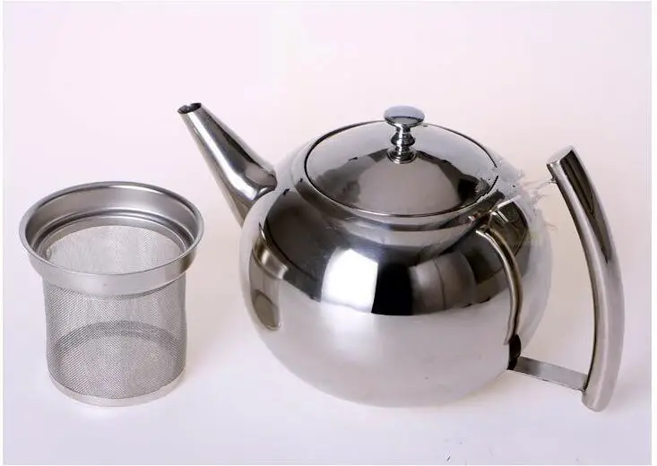 free shipping water kettle 2 litre Thick stainless steel teapot with