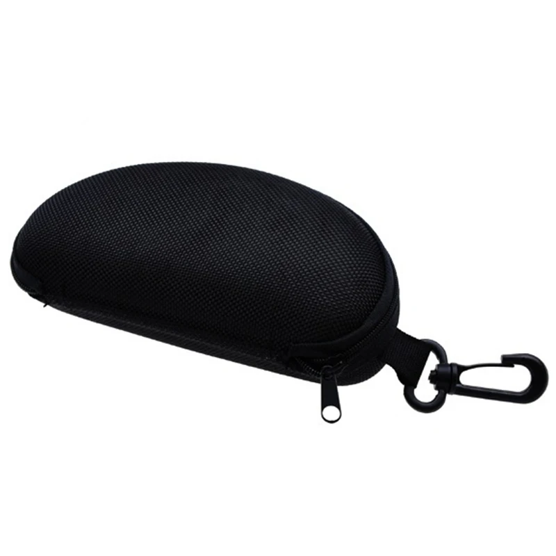 

Hard Zipper Reading Glasses Black Sunglasses Carry Box Travel Pack Case Bag