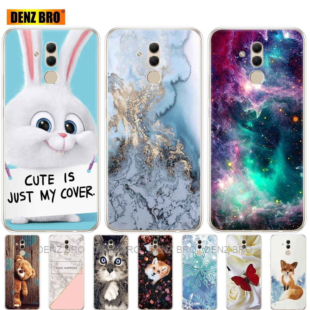 

soft silicone case For Huawei Mate 20 Lite Cases 6.3 inch Transparent Silicon Phone For Huawei Mate 20 Lite Cover Coque Capa