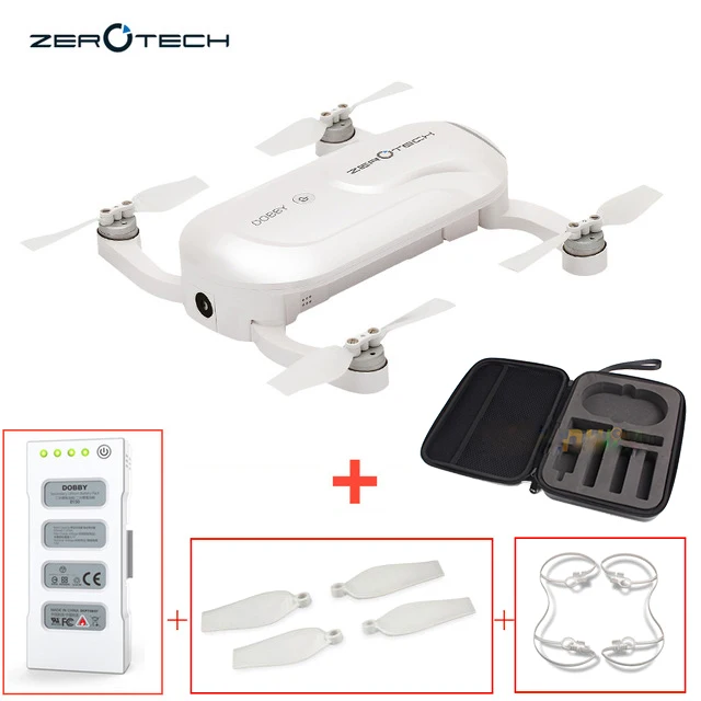 Карманный Дрон ZEROTECH Dobby для селфи FPV с камерой 4K HD и 3-осевым шарниром gps Mini RC Quadcopter PK DJI Phantom 3 standard 4k - Цвет: Option 3