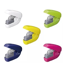 No Staple Stapling Machine Mini Cute Book Stapleless Stapler Paper Stapling Stapler Without Staple Stapler