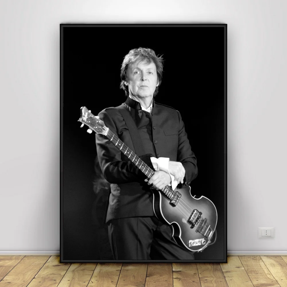

Sir James Paul McCartney Art Silk Poster Home Decor 12x18 24x36inch
