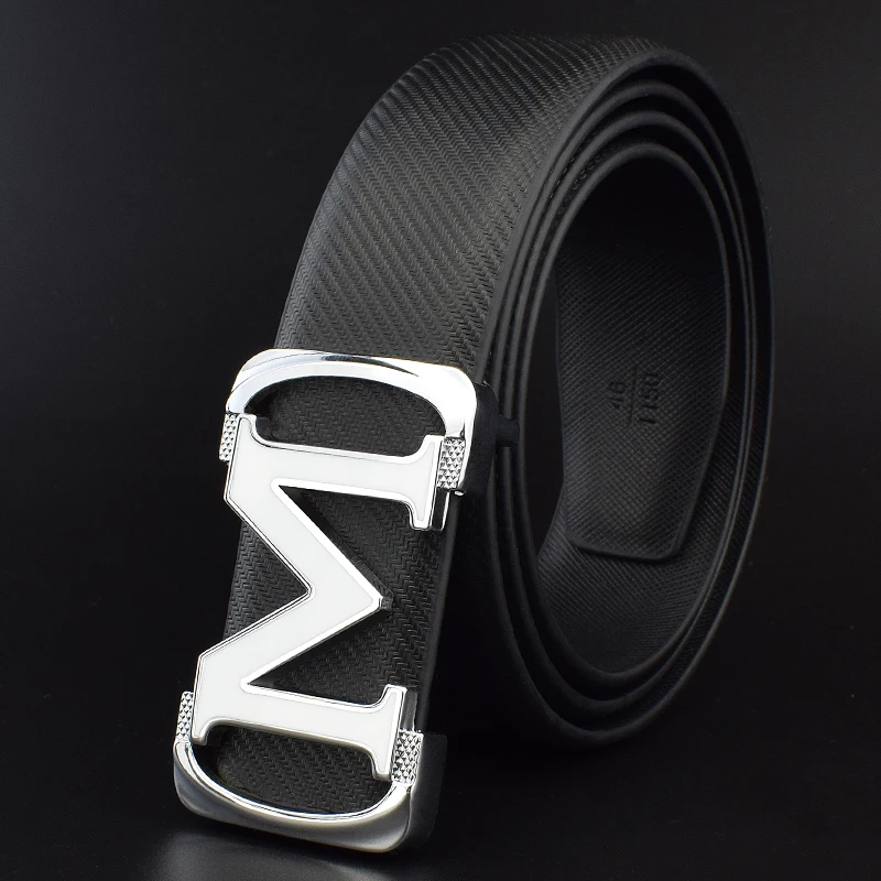 Buy maikun Womens Leather Belts Removable Letter M Plate Buckle Waist Belt  1.18 Width Christmas Gifts at