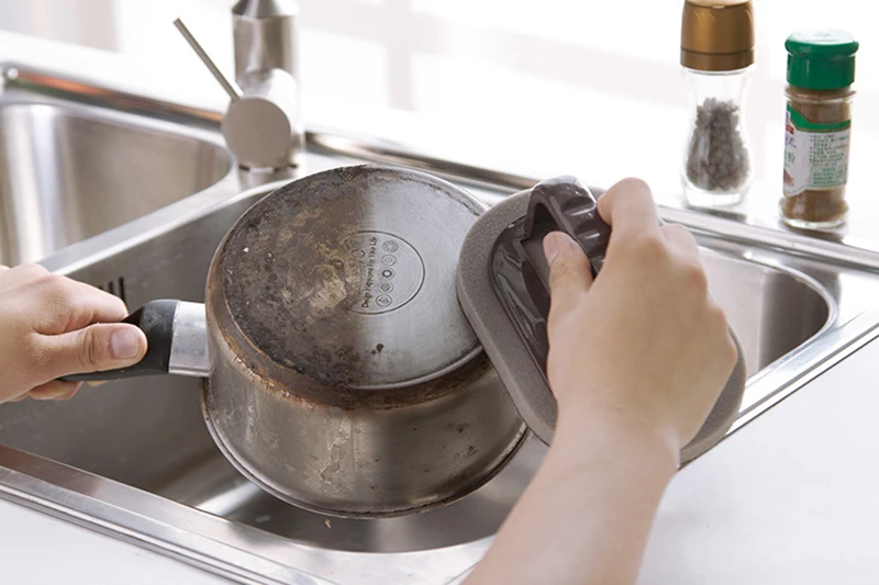 Мульти-функциональная Волшебная сильная обеззараживающая щетка для ванны губка щетка для плитки инструмент для чистки кухни