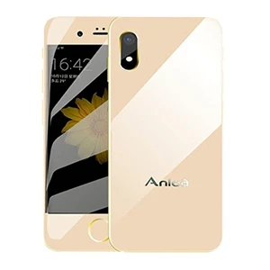 Original Mini Smartphone Anica i8 2.45" Android 6.0 WCDMA 3G CellPhone WiFi GPS Speaker mobile phone Support Google Store - Цвет: gold