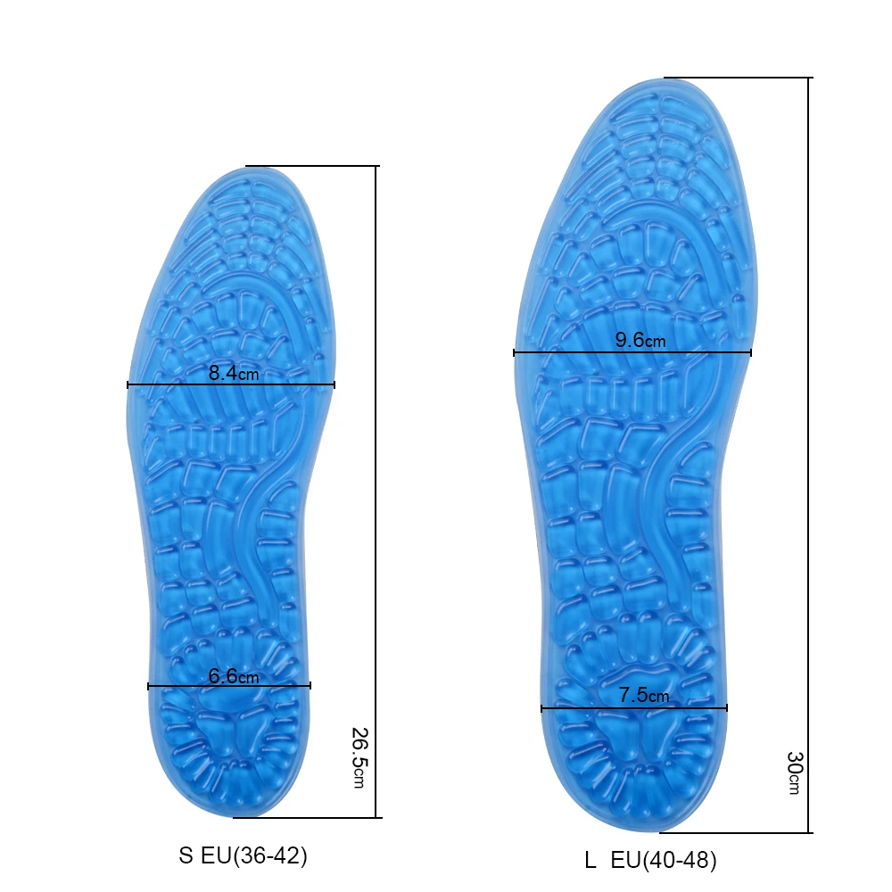 "Елино" амортизация буфера спортивные стельки для Для мужчин Для женщин кроссовки массаж подошвенный фасциит плоскостопие силиконовые