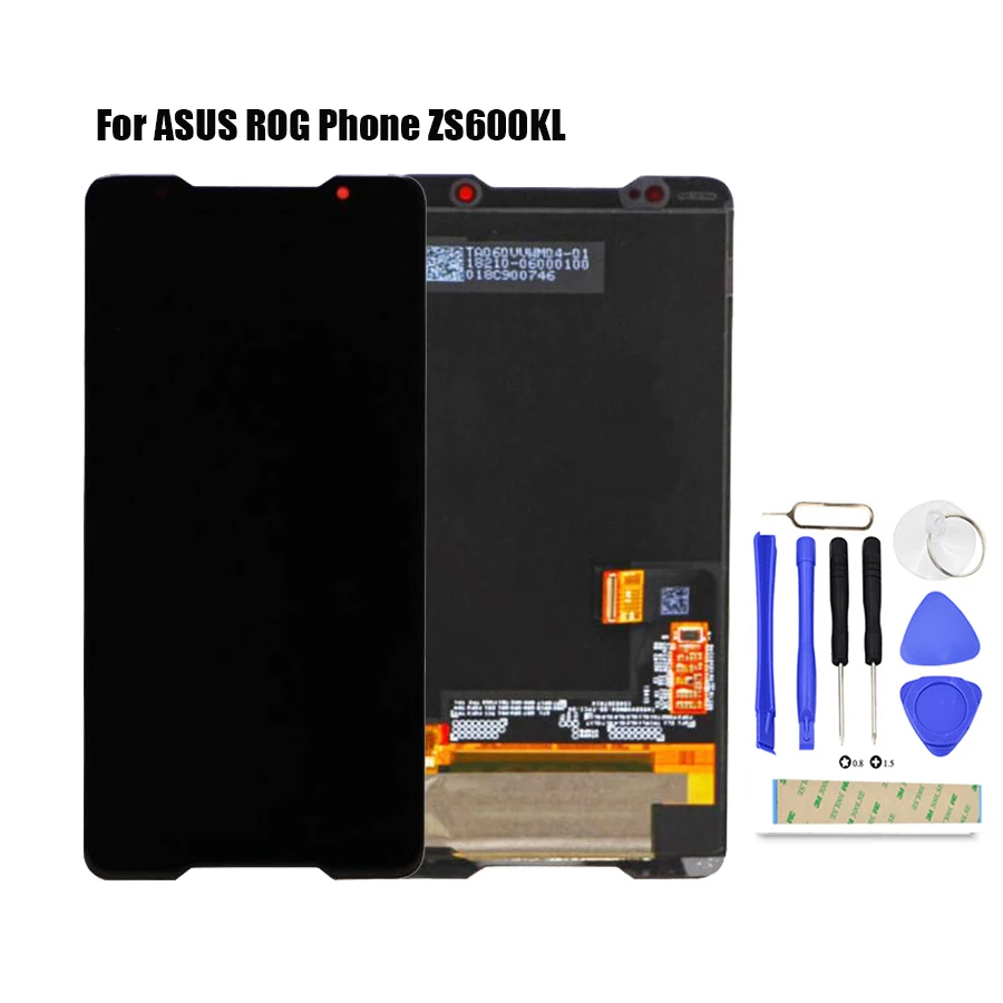 

Original 6inch screen for Asus ROG phone Zs600kl z01QD LCD Display Touch Screen Digitizer Assembly Replacement Spare Parts