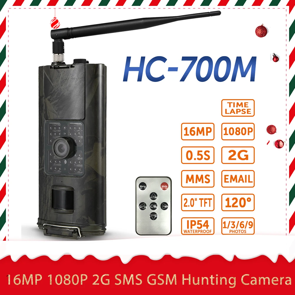 

16MP 3G SMS GSM Hunting Camera Outdoor Trail Camera Wildlife Scouting Photo Traps Cameras PIR Infrared Night Vision Wild Camera