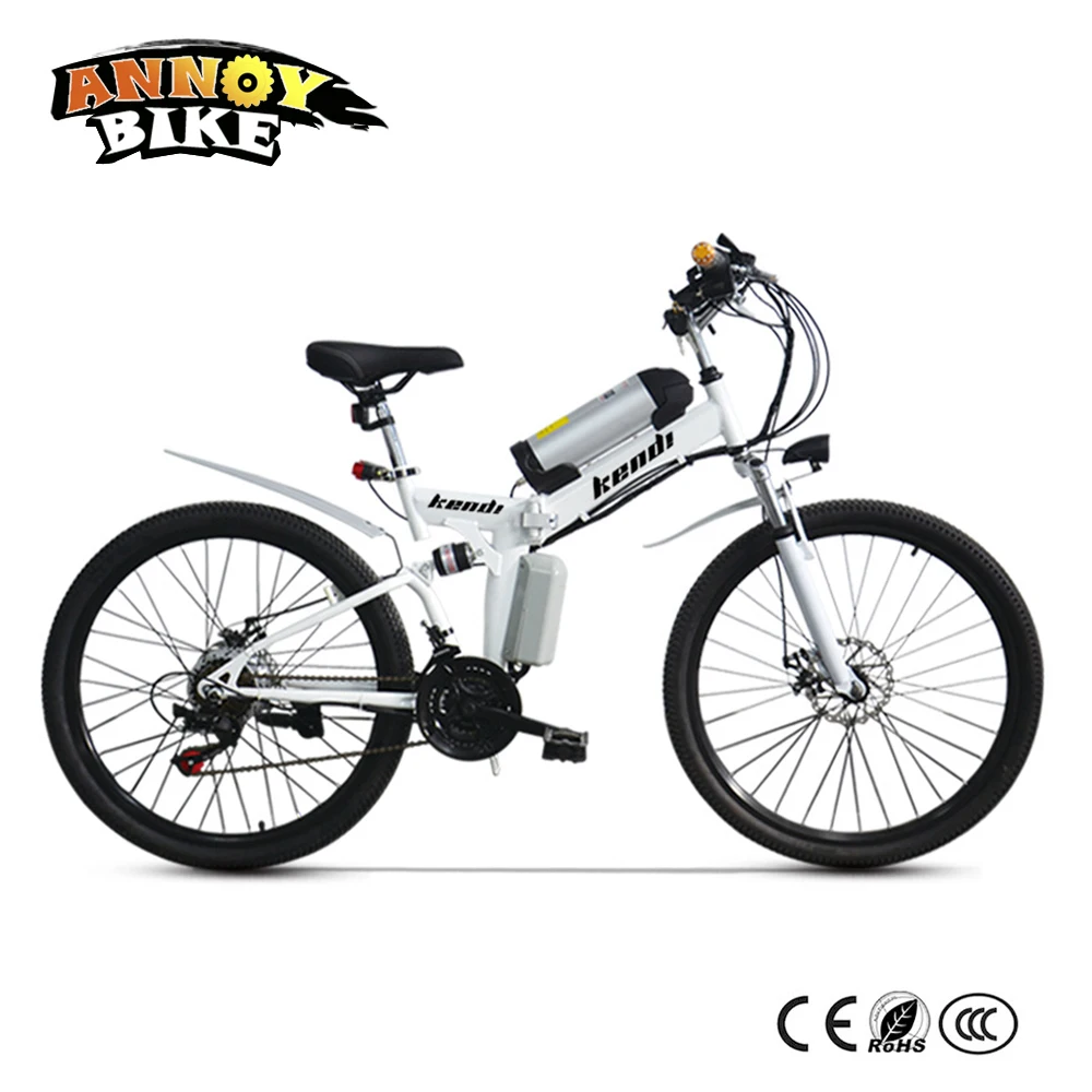 Discount 26 inch Electric Bicicleta Electric Motorcycle Folding Bike With Battery Bicicleta Plegable Booster Moto Bicicleta Electrica 1