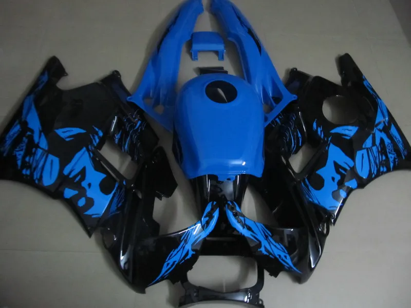 

Beauty Face Fairing Kit for HONDA CBR600F2 91 92 93 94 CBR600 F2 1991 1992 1993 1994 ABS blue black Fairings set+7gifts HU13