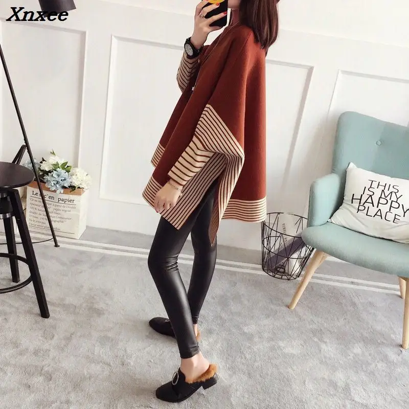 2018 Women Pullover Female Sweater Fashion Autumn Winter Plus Size Shawl Warm Casual Loose Knitted Tops Xnxee 2018 Women Pullover Female Sweater Fashion Autumn Winter Plus Size Shawl Warm Casual Loose Knitted Tops Xnxee