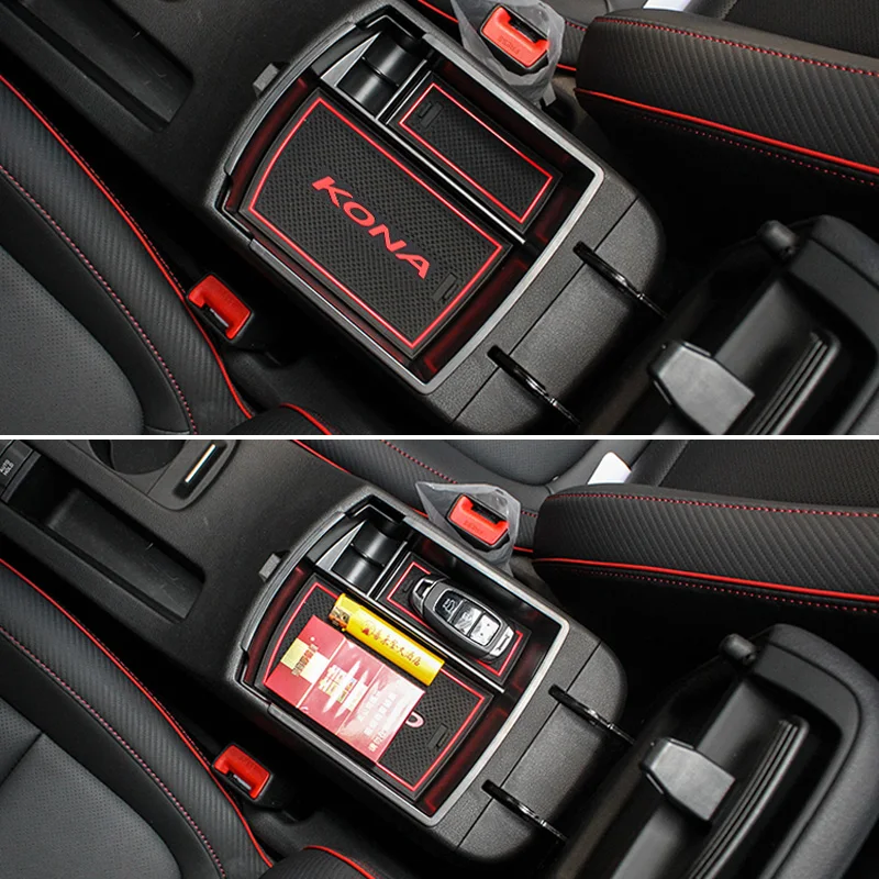Armrest Storage Box For Mazda CX-9 2016-2018 Central Console Tray Bin