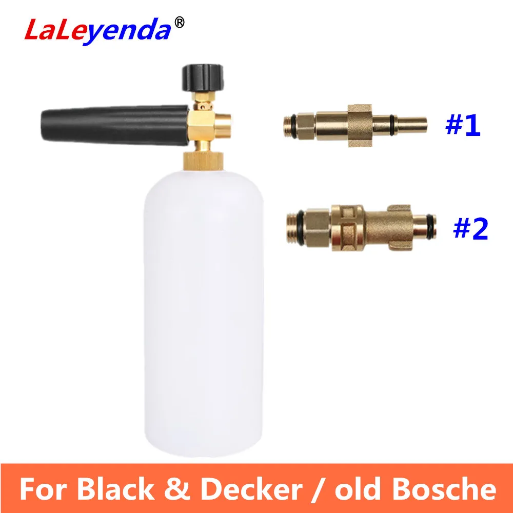 LaLeyenda пенная насадка генератор пистолет для Bosch Aquatak/skil 0760/Black& Decker/Makita/AR Blue/пенообразователь два раза/Bosche AQT