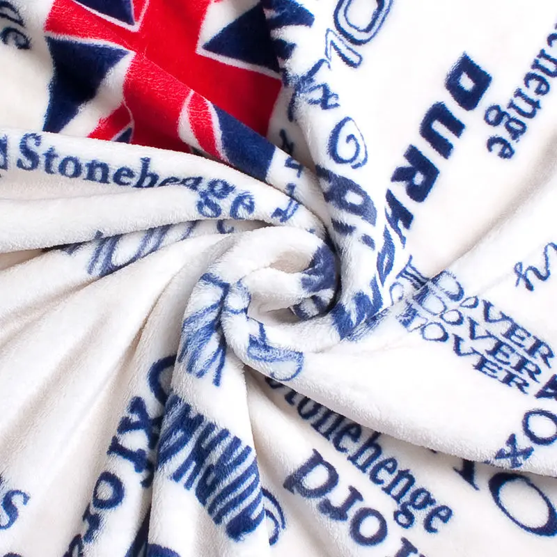 Высокое качество фланель одеяло пион человек взрослых зима осень толстые теплые флаг союза супер-мягкие коралловый флис одеяла на кровати