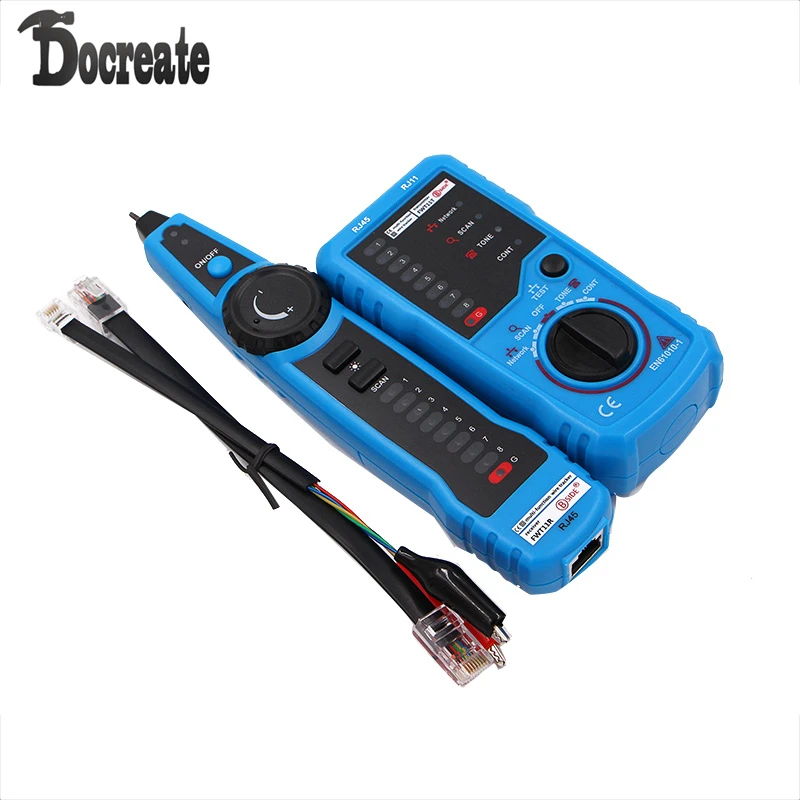 BSIDE FWT11 RJ11 RJ45 Wire Tracker Tracer Telephone LAN