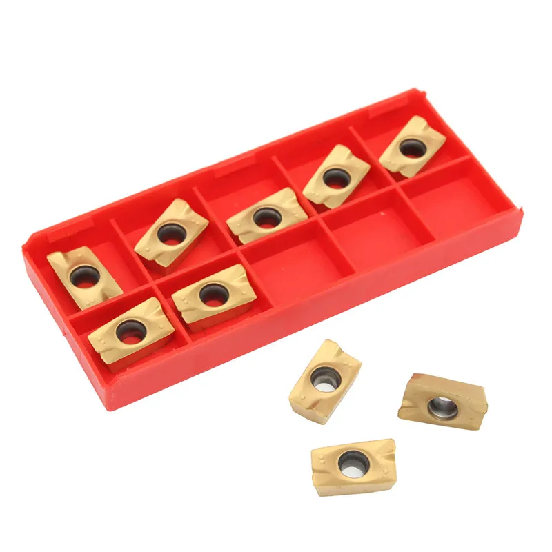 DANIU 10 шт. вставки карбида токарный станок фрезерный мельница CNC APMT1604PDER-HT инструменты для 400R фреза отделка