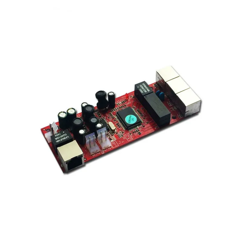 Módulo de Switch de Rede Mbps Oem Odm 4 Port Ethernet Poe Ieee802.3af Switch 10 - 100 1000 - Image 6