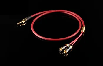 

XIANZUN H-180EK 6N copper 6.35mm turn 2 RCA double lotus audio cable