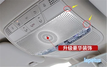 

Lapetus Front Row Roof Reading Lamp Lights Decoration Frame Cover Trim Fit For Mercedes Benz E-Class E CLASS W213 2016 - 2020