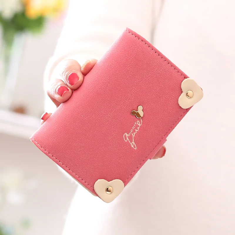 Fashion Women Card Holder Business Credit Card Holder Pink ID Card
