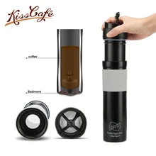 300 мл кофейная чашка из нержавеющей стали кофейная пудра Seive портативная ручная чашка с фильтром PP кофейная машина чашка для воды