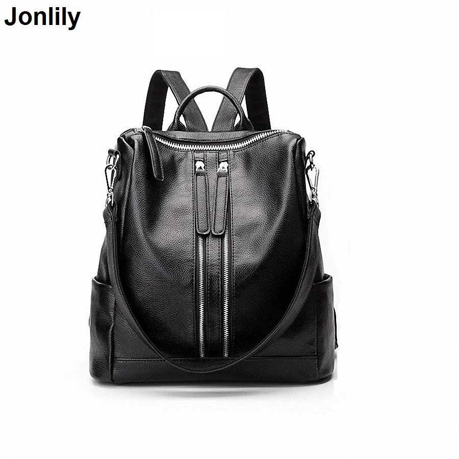 

Genuine Leather Backpack Women Designer bags High Quality Shoulder Bags New School Bags For Teenagers Girls GL002