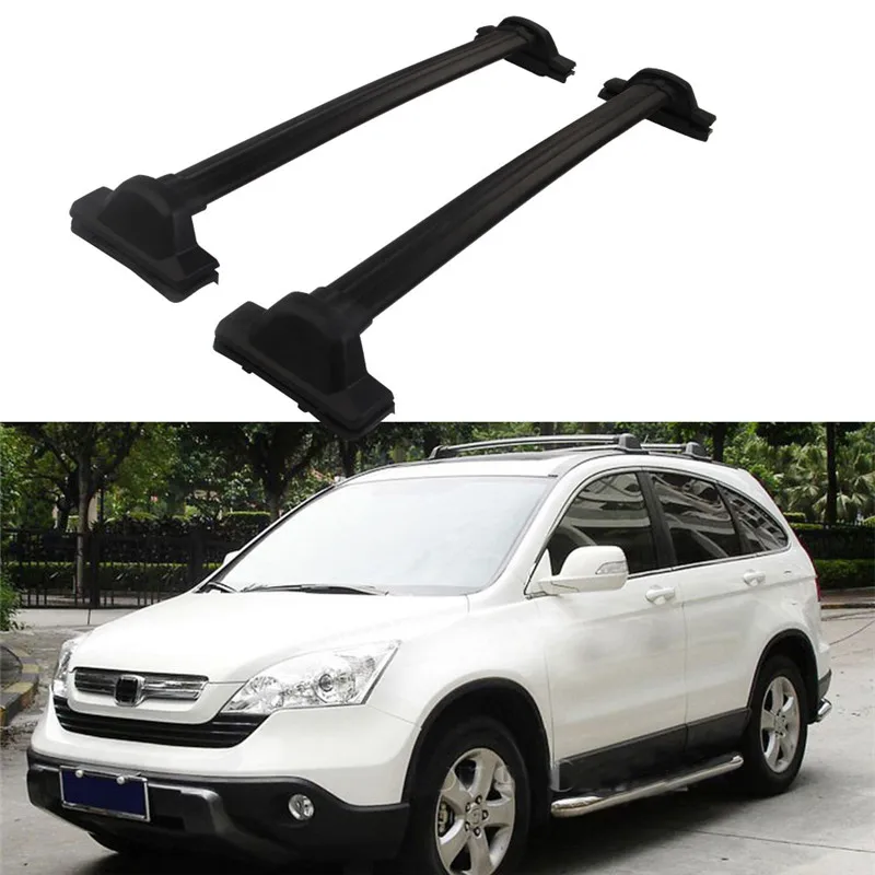 2 шт. алюминиевые багажные рейки для Honda CRV CR V 2007 2008 2009 2010 2011|roof rack|cross barluggage roof rack |