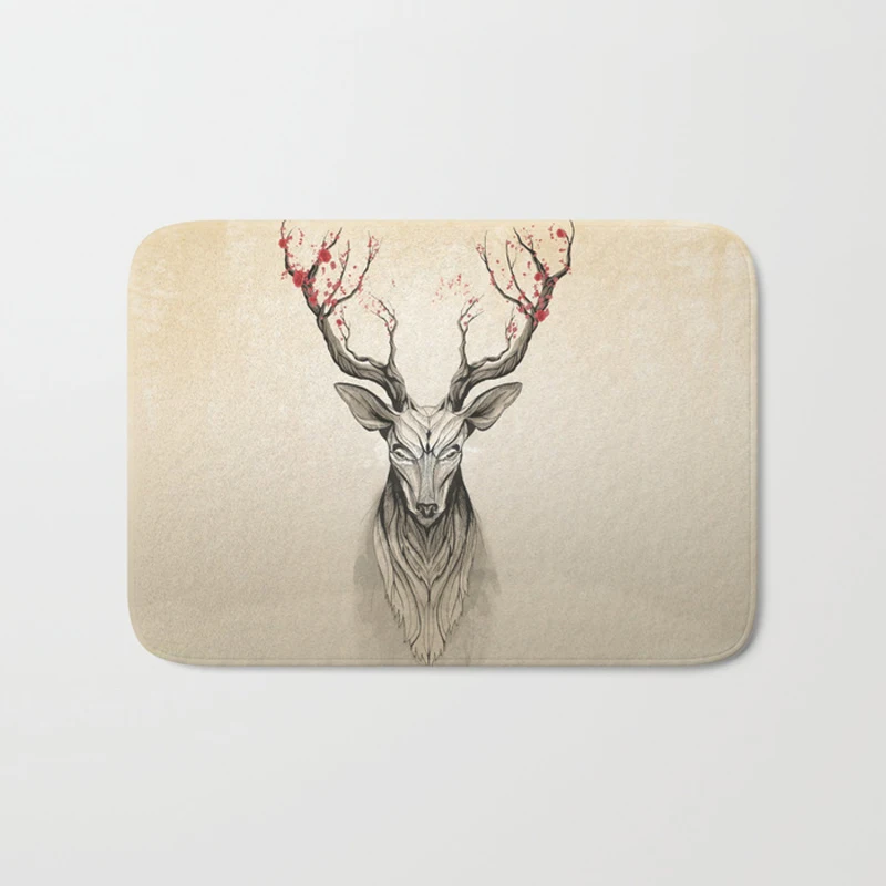 40*60cm decoration stair mats cool fighting deer pattern carpets waclome home door rugs for entrance door home decor craft 40*60cm decoration stair mats cool fighting deer pattern carpets waclome home door rugs for entrance door home decor craft
