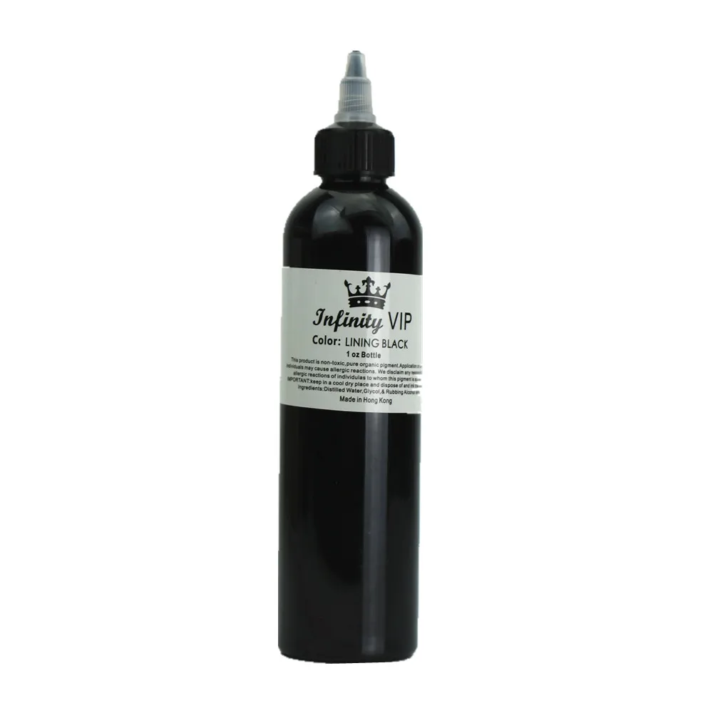 

1Pcs Tattoo Professional Tattoo Supply 8OZ 250ml/bottle Top Pigment for Body Art Tattoo Kits Supplies Black
