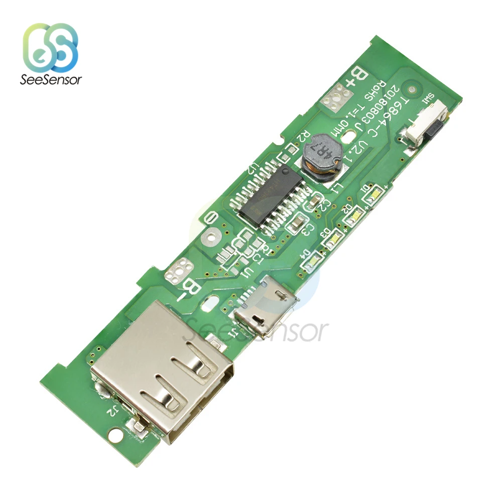 

5V 1A Lithium Battery 18650 Charger Module Mobile Power Charging Board Module 18650 Battery