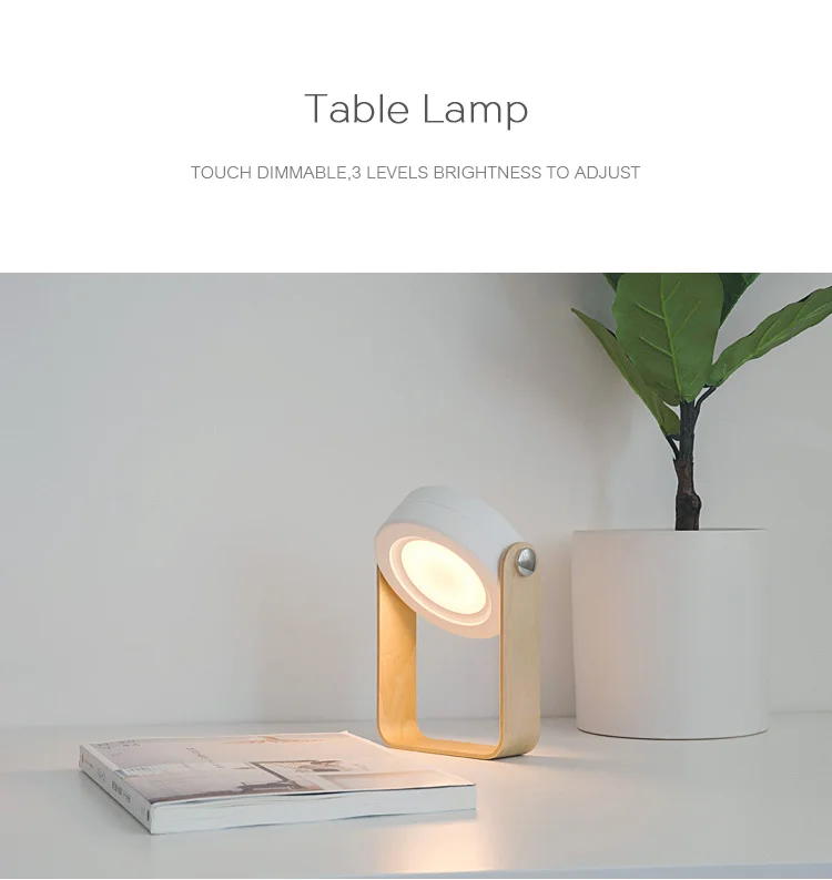 Multifunction LED Touch Dimmable Table Desk Lamp Outdoor Portable Hang Lantern 3D Foldable Night Light USB Rechargeable Table Light (5)