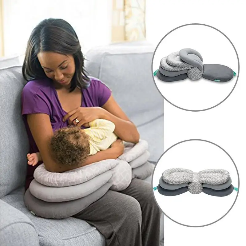 Bébé allaitement oreillers couches coussin d'allaitement réglable infantile oreiller coussin infantile alimentation oreiller bébé soins