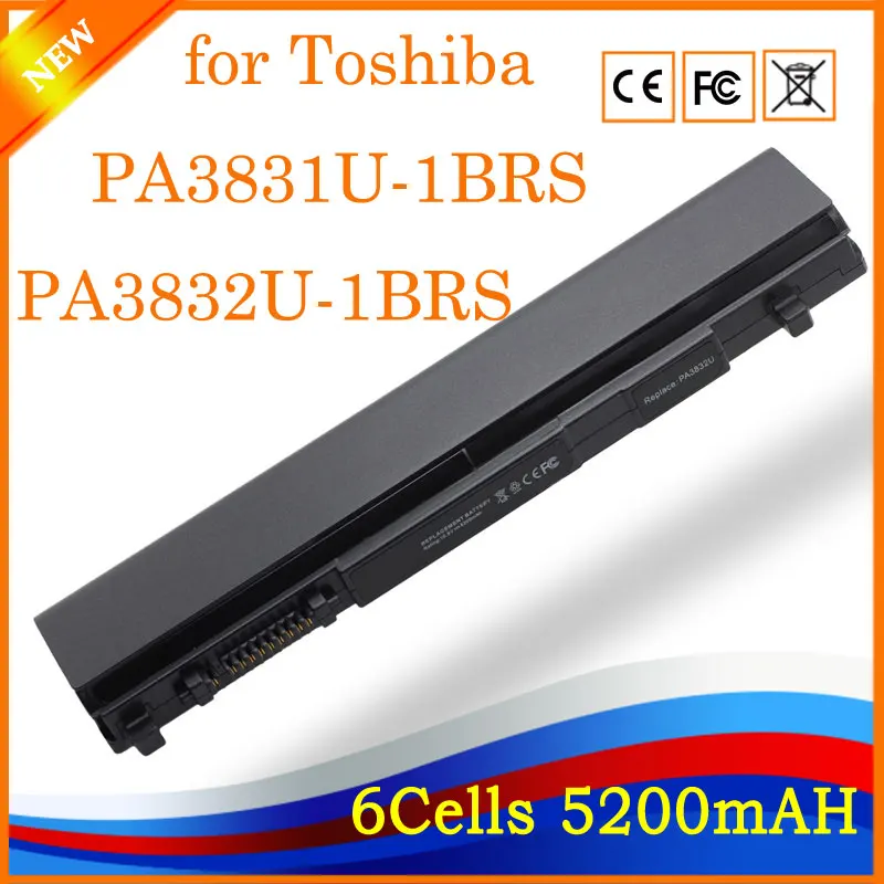 YHR 10.8V5200mAh литий-ионный Тетрадь ноутбука Батарея для Toshiba PA3831U-1BRS PA3832U-1BRS PA3929U-1BRS