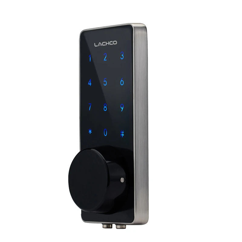 LACHCO Bluetooth замок умный электронный дверной замок приложение, код, Засов для дома, отеля, квартиры L16076BSAP