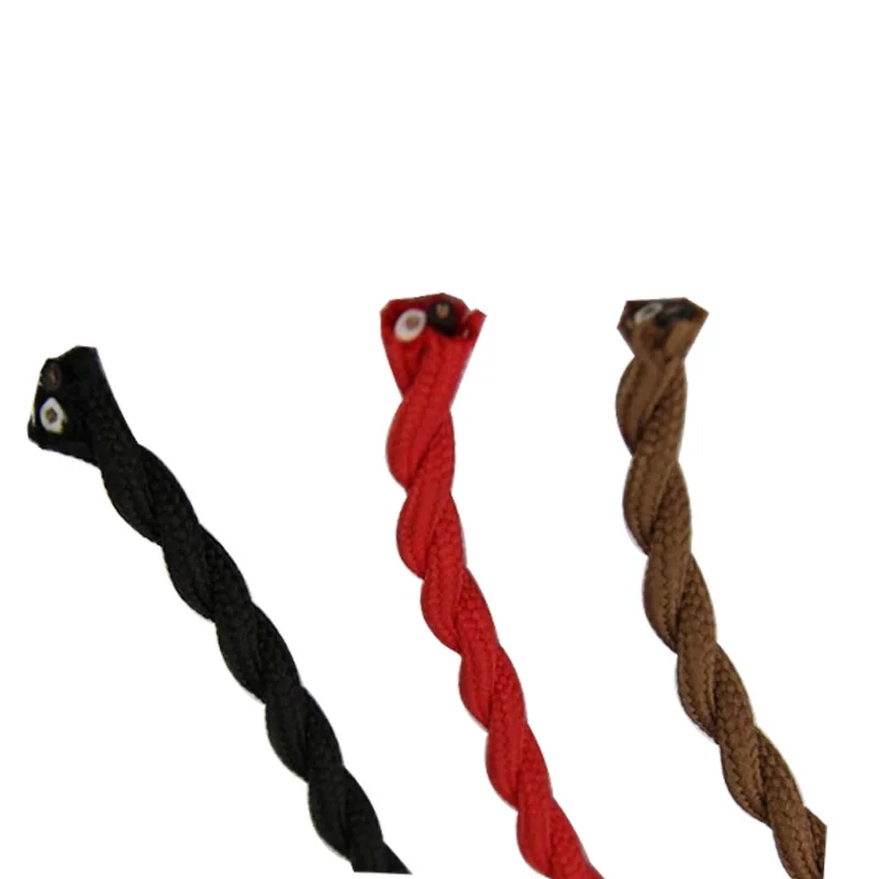 fio de corda elétrica fio flexível de tecido de seda