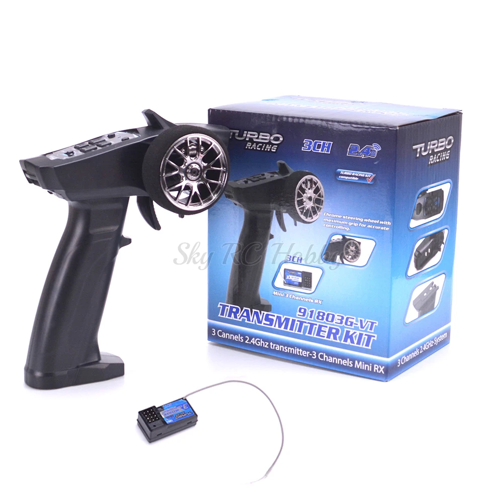 remote control and receiver for rc cars