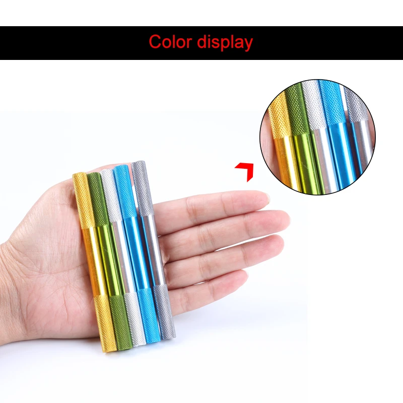 

10pcs/lot Aluminium Boilie Needle Tool for Bait Loading Fishing Tackle Hair For Carp Fishing Bait Rig Needle