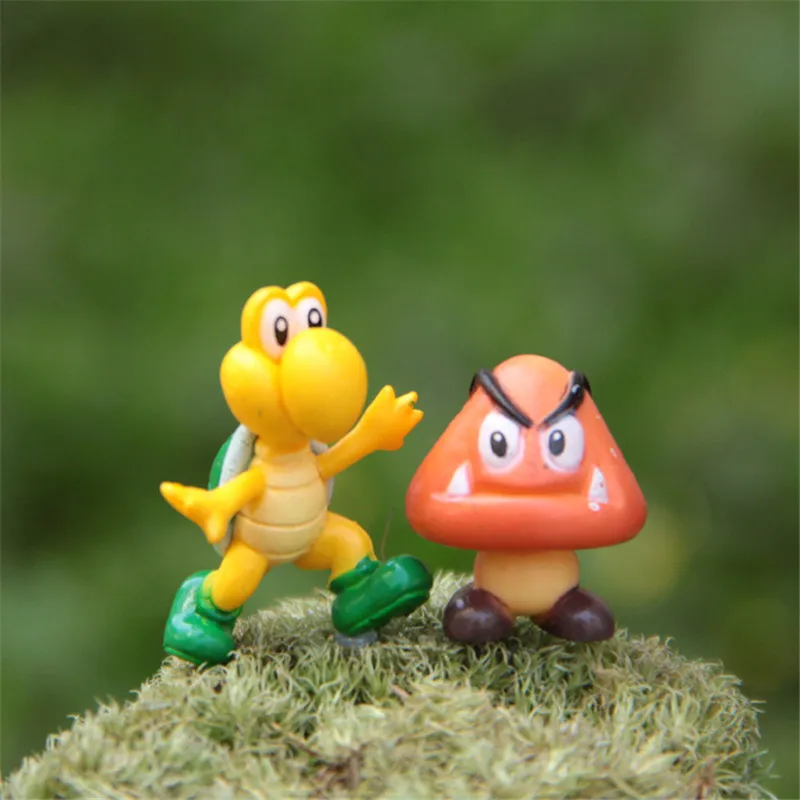 8pcs/set 3-4cm Cute Anime Super Mario Bros Mini Action Figures Mario & Luigi Koopa Resin Action Figures Toys Baby Toy Gift 8pcs/set 3-4cm Cute Anime Super Mario Bros Mini Action Figures Mario & Luigi Koopa Resin Action Figures Toys Baby Toy Gift