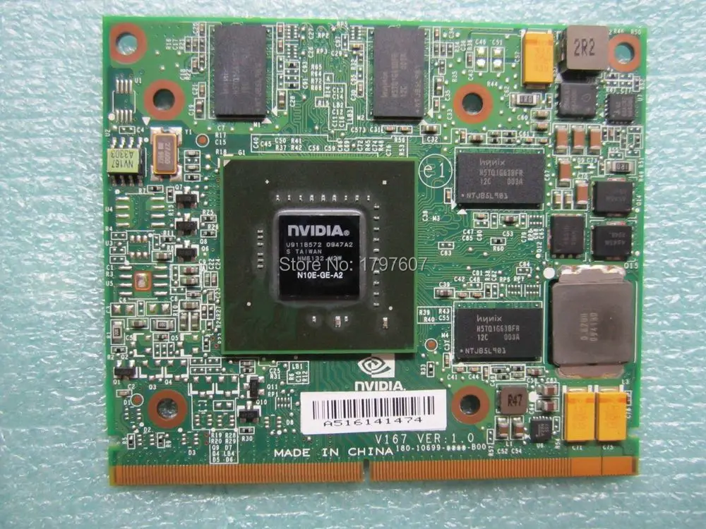 MS-V167 For ACER 5935G 5940G 7735G 8935G GTS250M 1GB DDR3 N10E-GE-A2 Laptop Video card Fully Tested