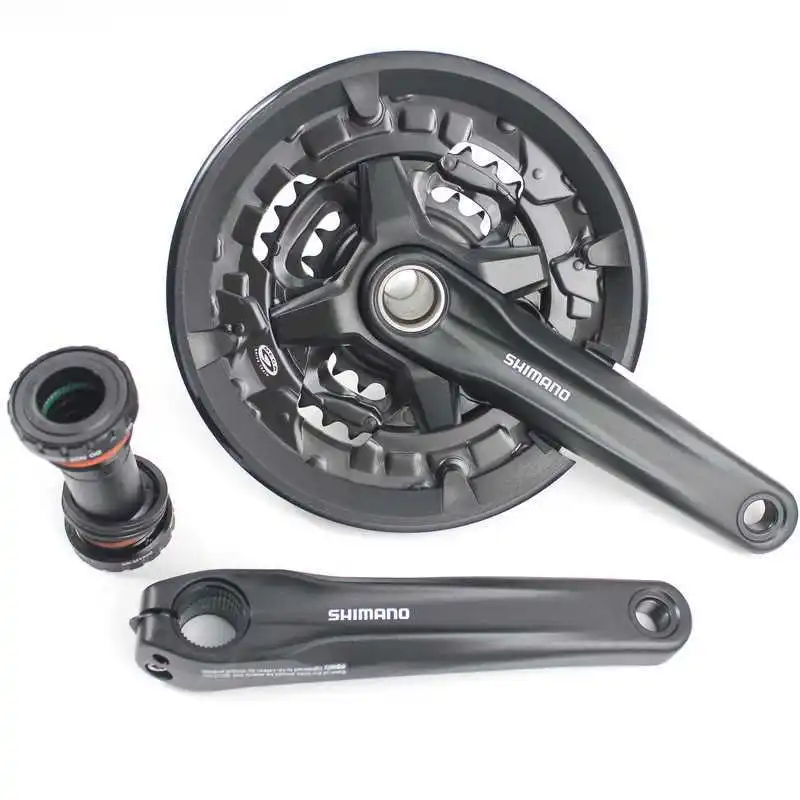 Shimano FC MT210 170 мм Кривошип горный велосипед MTB 9/27s 44 32 22T коленчатый набор|Шатун и