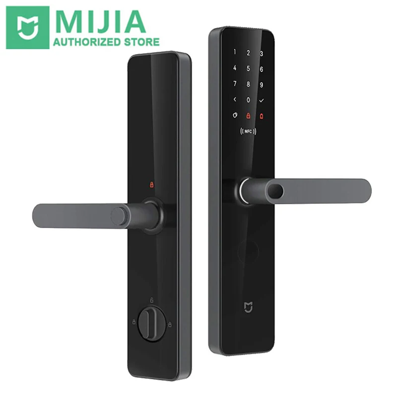  Xiaomi Mijia Smart Door Lock Smart lock Fingerprint Password NFC Bluetooth Unlock Detect Alarm Work