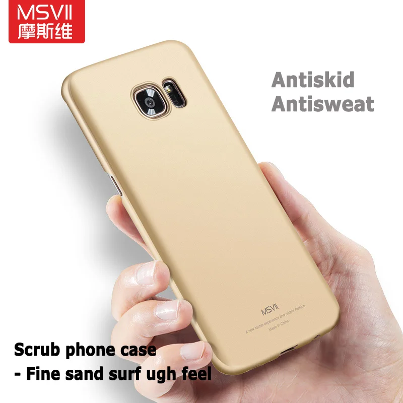 Чехол Msvii для Samsung Galaxy S7 Edge чехол Ультратонкий Твердый из поликарбоната чехлы|for