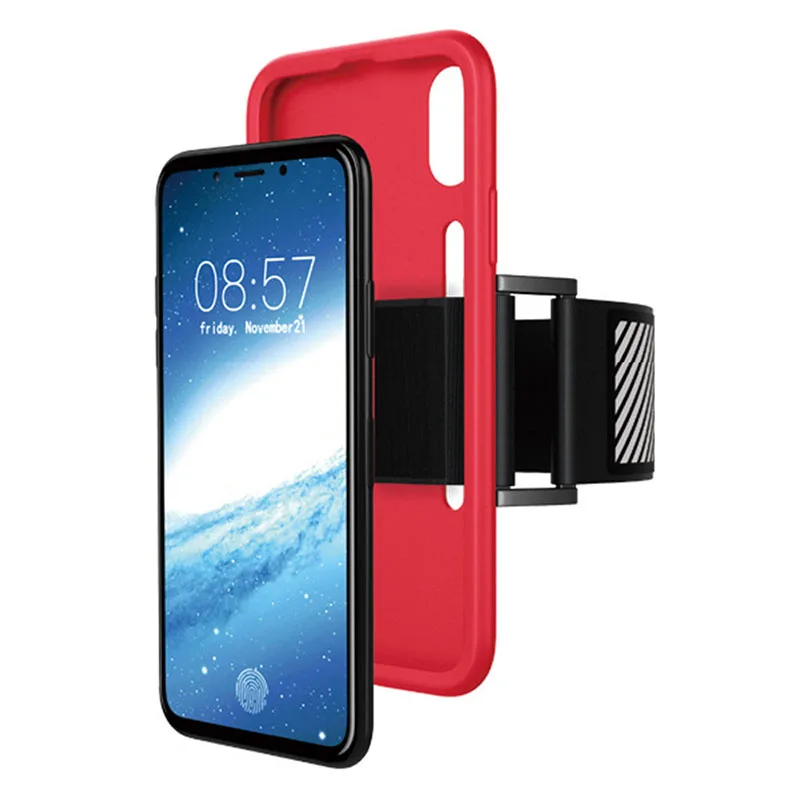 2 in 1 Detachable Sport Armband Phone Case Bag for iPhone X Running GYM Arm Band Belt Cover Case for iPhone 7 8 Plus (14)