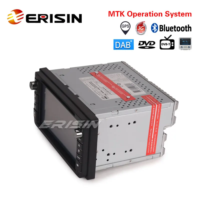 Erisin ES6903KD 7 &quotУниверсальная автомобильная стерео система с DVD GPS 3G DAB + DVR для радио