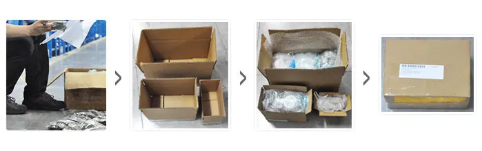 Doreen Box hot-20 белые пластиковые треугольные сортировочные лотки 64x73x10 мм(B09156
