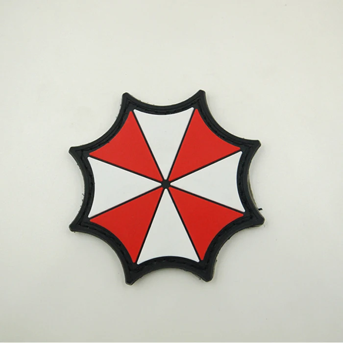 1 Piece Tactical Embroidered 3D Badge Biohazard Umbrella Corporation