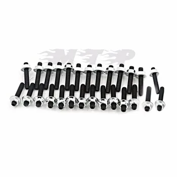

27pcs/Set M6 6mm Oil Pan Bolt Screw Stud For Mazda 20B FITS 20 B ENGINE RX7 RX8