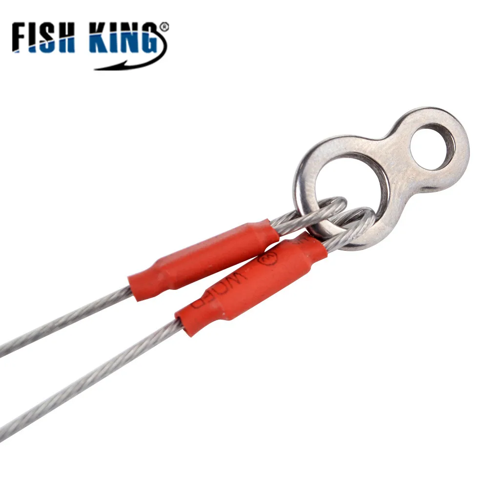 FISH KING 120LBs High Carbon Steel Double Jigging Assist Hooks Ringed Fishing Hook Sea Ocean Pesca Fishing Tackle 00363 FISH KING 120LBs High Carbon Steel Double Jigging Assist Hooks Ringed Fishing Hook Sea Ocean Pesca Fishing Tackle 00363