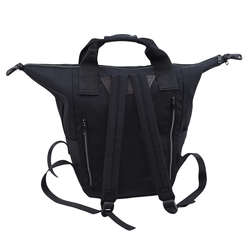 Новинка, женские повседневные Рюкзаки, нейлоновый рюкзак, Дамская вместительная школьная сумка, Подростковая дорожная сумка для студентов, горячая распродажа - Цвет: black